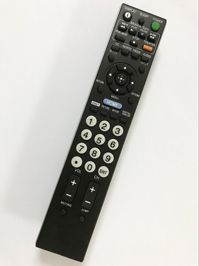 BOMAZ Replacement Remote Control for Sony TV KDL-26M4000 KDL-40SL140 KLV-52V410A KDL-46WL135 Bravia LCD HDTV - Image 2